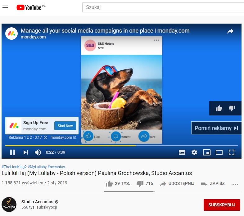 Reklamy na YouTube – jak sprzedawać dzięki kampaniom wideo?, Komerso.pl